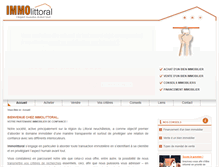 Tablet Screenshot of immolittoral.ch